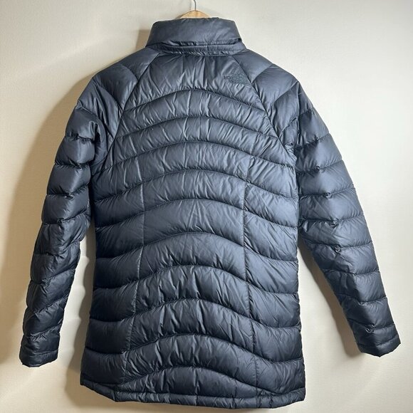 The North Face Long 600 Down Insulated Jacket Womens Black Small Parka Outdoor - Picture 11 of 16